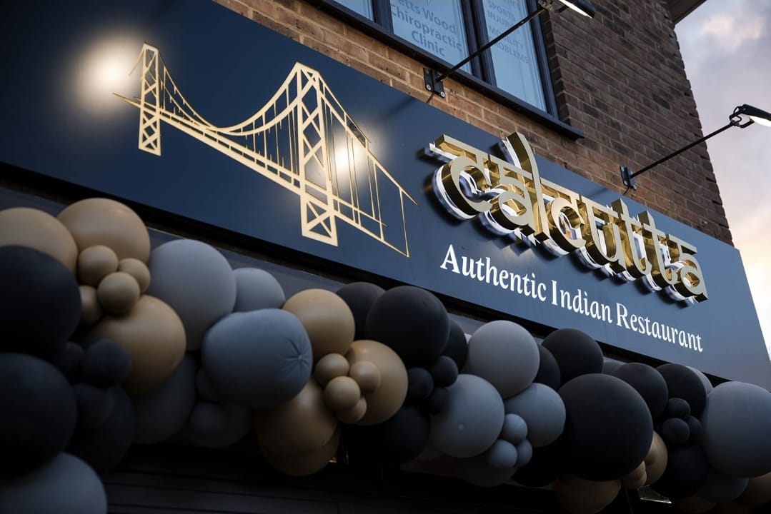 Restaurant interior dining area